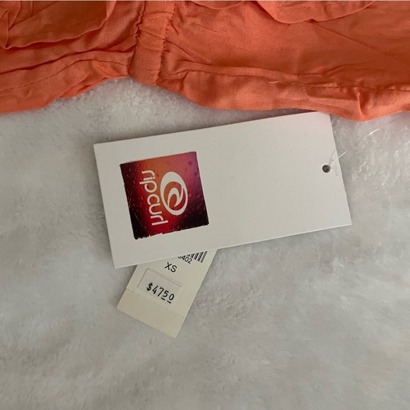 Rip Curl Coral Summer Dress - Picture 2 of 5